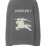 Check Horse Logo Sweater