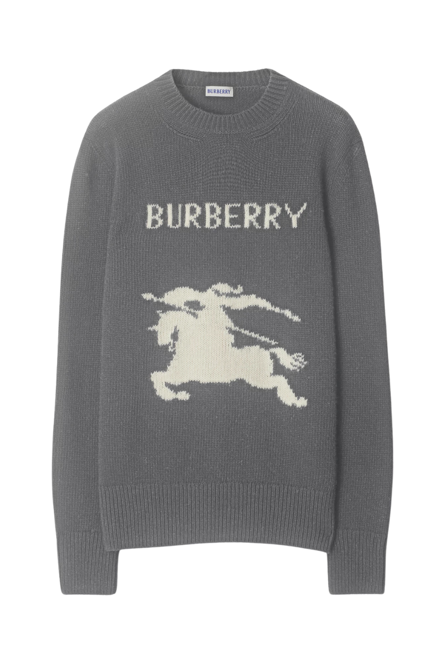 Check Horse Logo Sweater