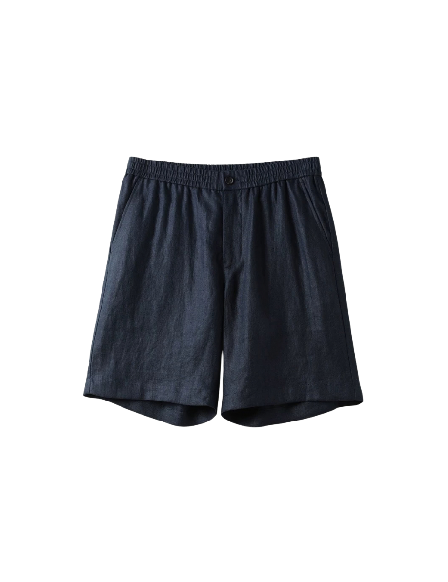 Natural Linen Shorts