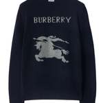 Check Horse Logo Sweater