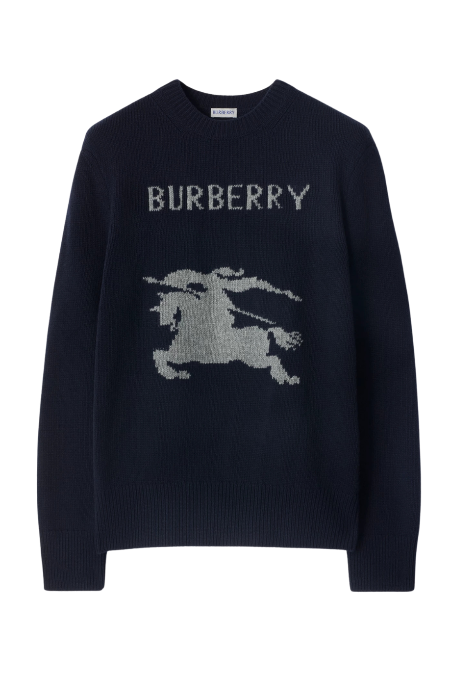 Check Horse Logo Sweater