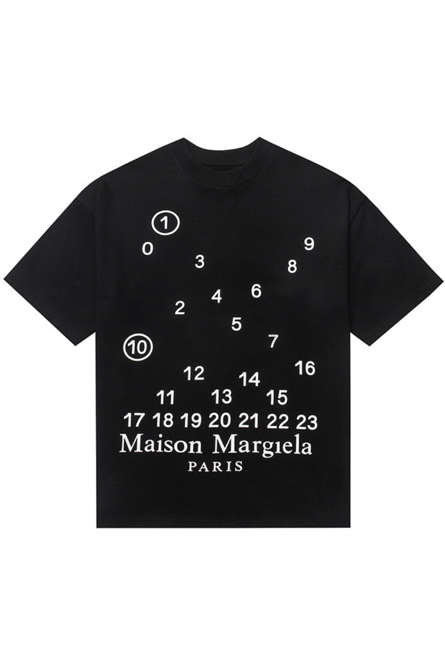 Gat Numbers-Motif T-Shirt