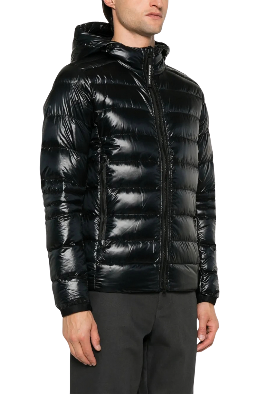 Goose Glossy Puffer Jacket