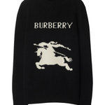 Check Horse Logo Sweater